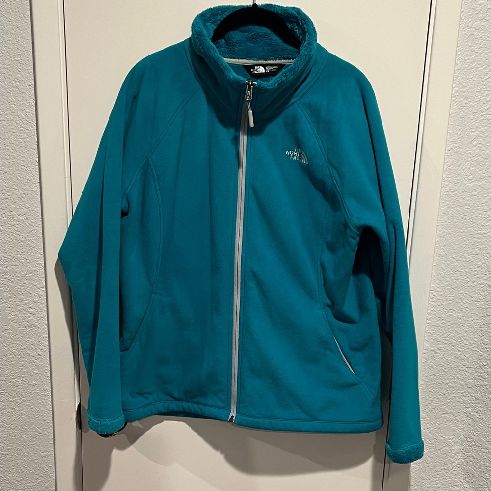 The North Face Turquoise Fleece Jacket